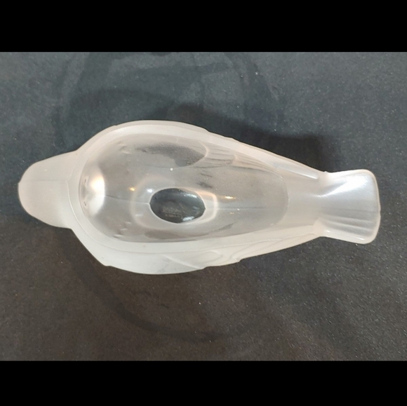 Vtg Cristal de Sevres Open Salt Cellar bird - Picture 8 of 9